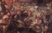 Jacopo Tintoretto Die Schlacht am Taro France oil painting artist